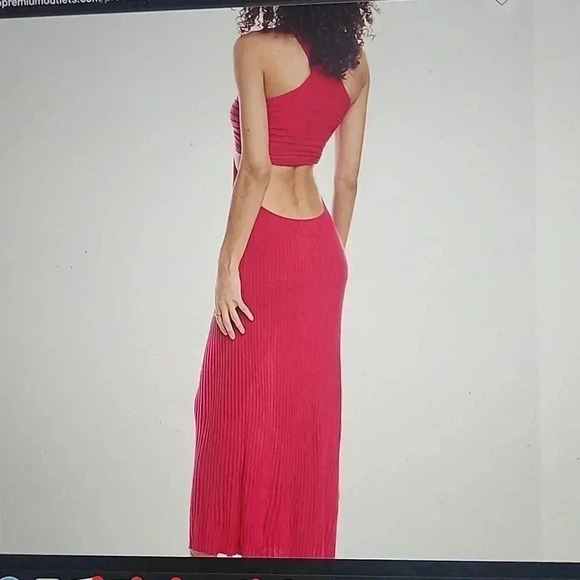 - BA&SH CUTOUT MAXI DRESS SIZE L - Picture 2 of 6
